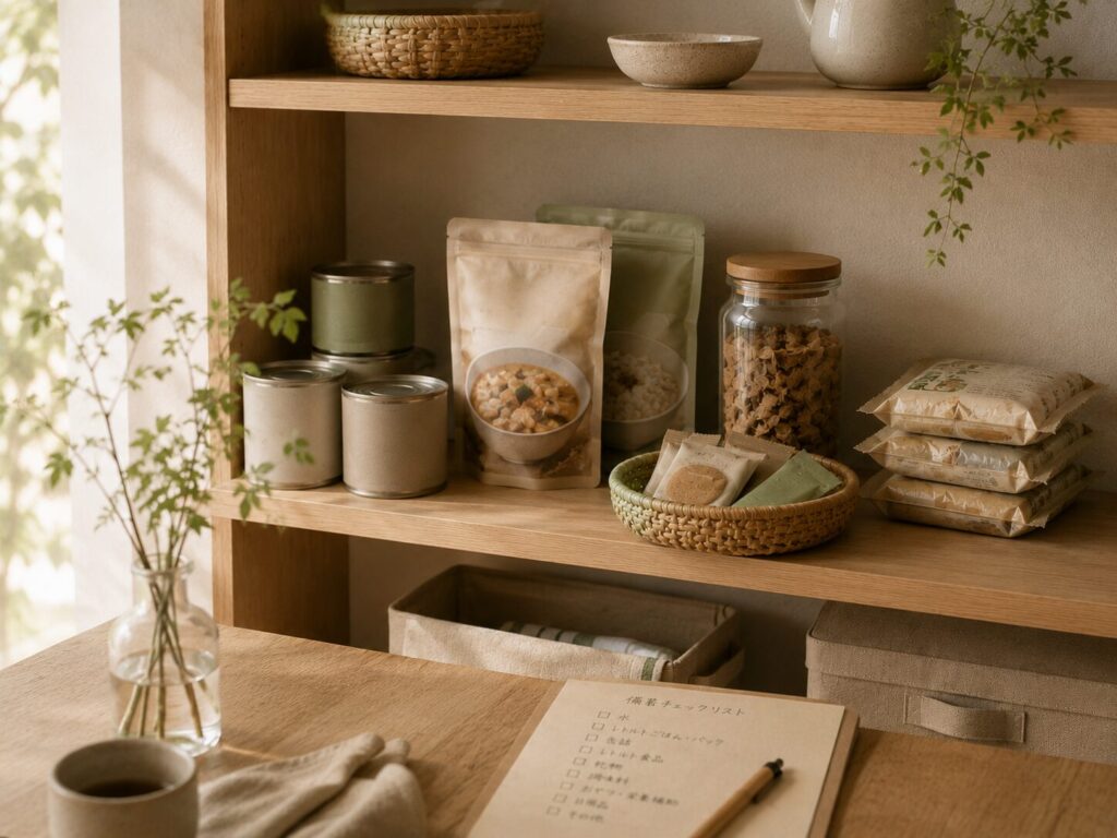 食べ物の備えを、夏が来る前に