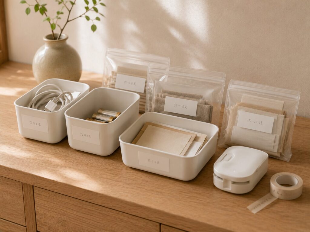 ラベリングで、定位置を「見える化」して続ける