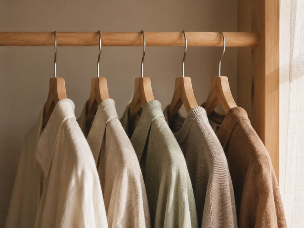 色で揃える ―― クローゼットを「見える化」する